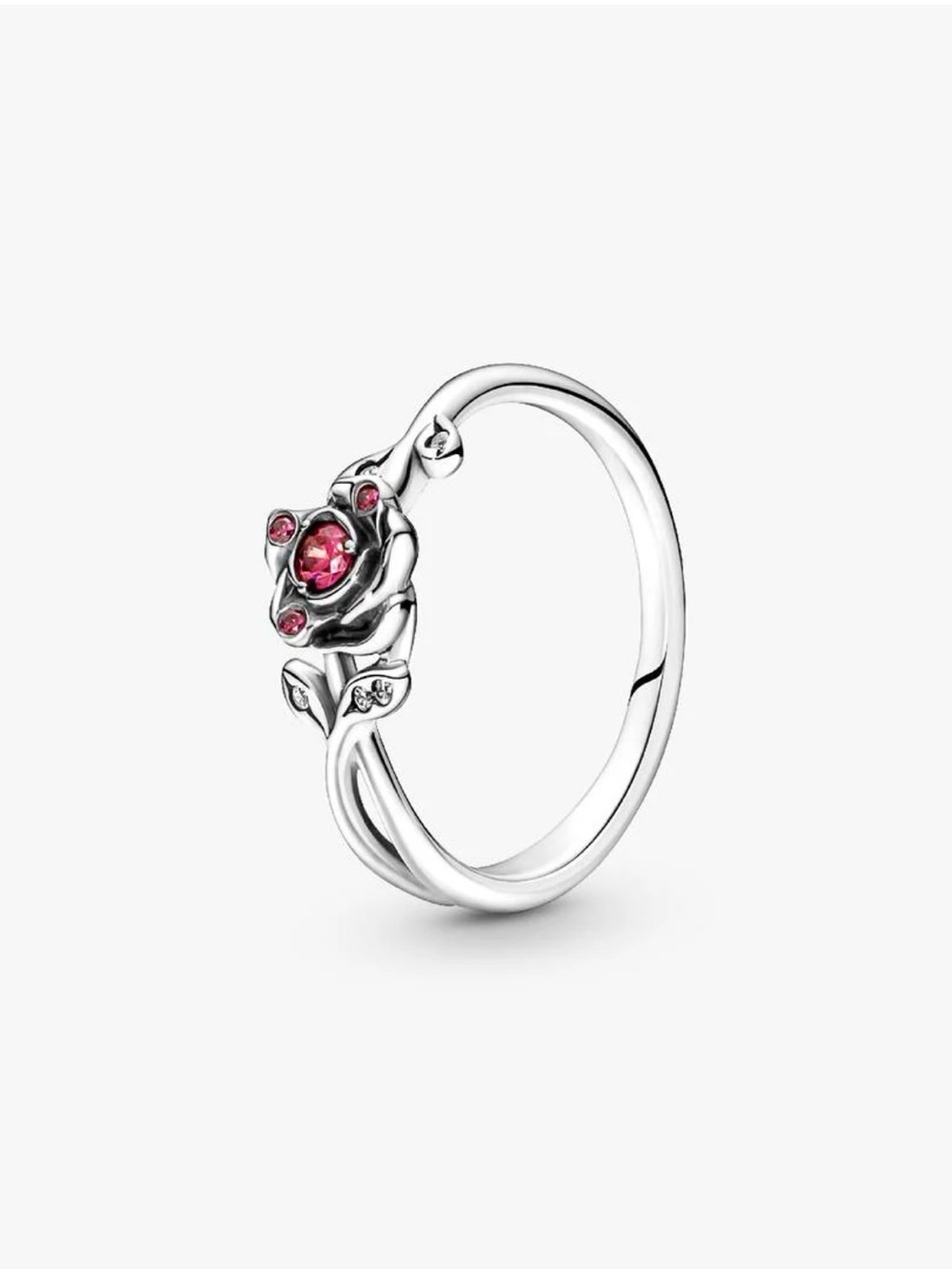Pandora beauty and the beast rose ring